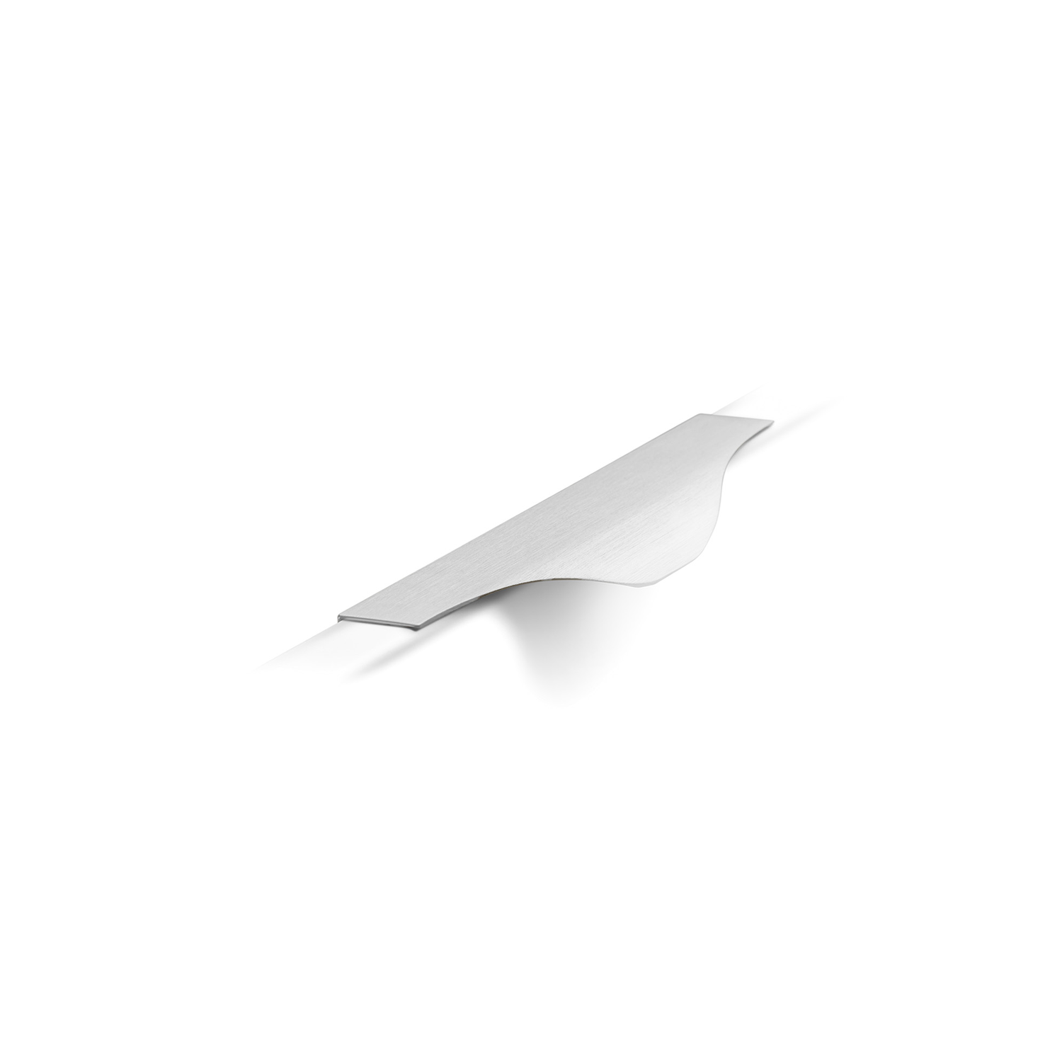 Poignée NOMA BA128 L200 aluminium brillant aluminium